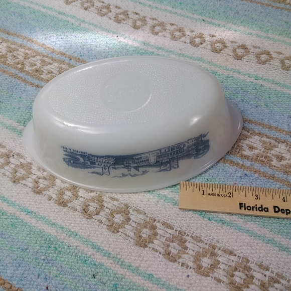 VINTAGE 1 QUART BAKE DISH GLASS BAKE - Picture 5 of 13
